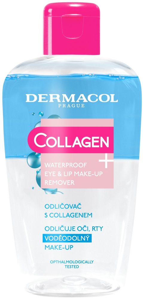 Dermacol Collagen+ dvojfázový odličovač vodeodolného make-upu 150 ml